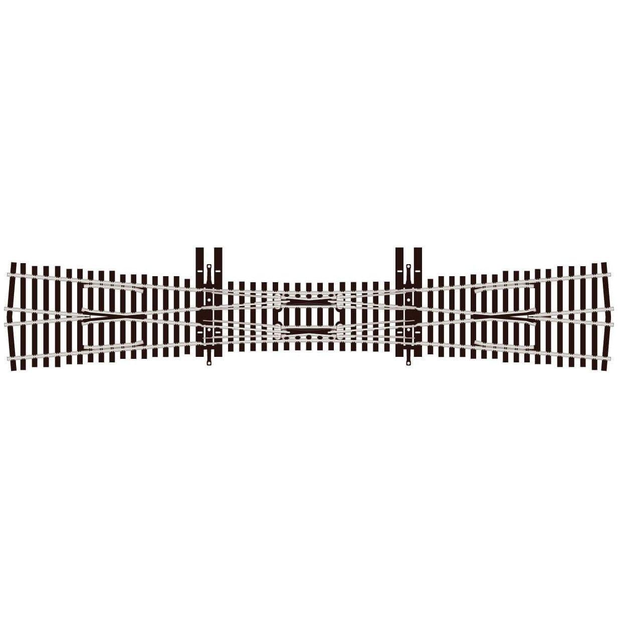 PECO OO/HO Streamline Crossing. 6th Radius Double Slip Code 83 (SLU8363)