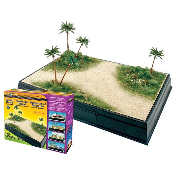 WOODLAND SCENICS Desert Oasis Diorama Kit