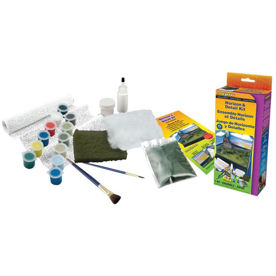 WOODLAND SCENICS Horizon & Detail Kit