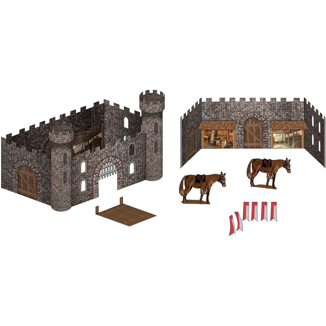 WOODLAND SCENICS Castle Kit