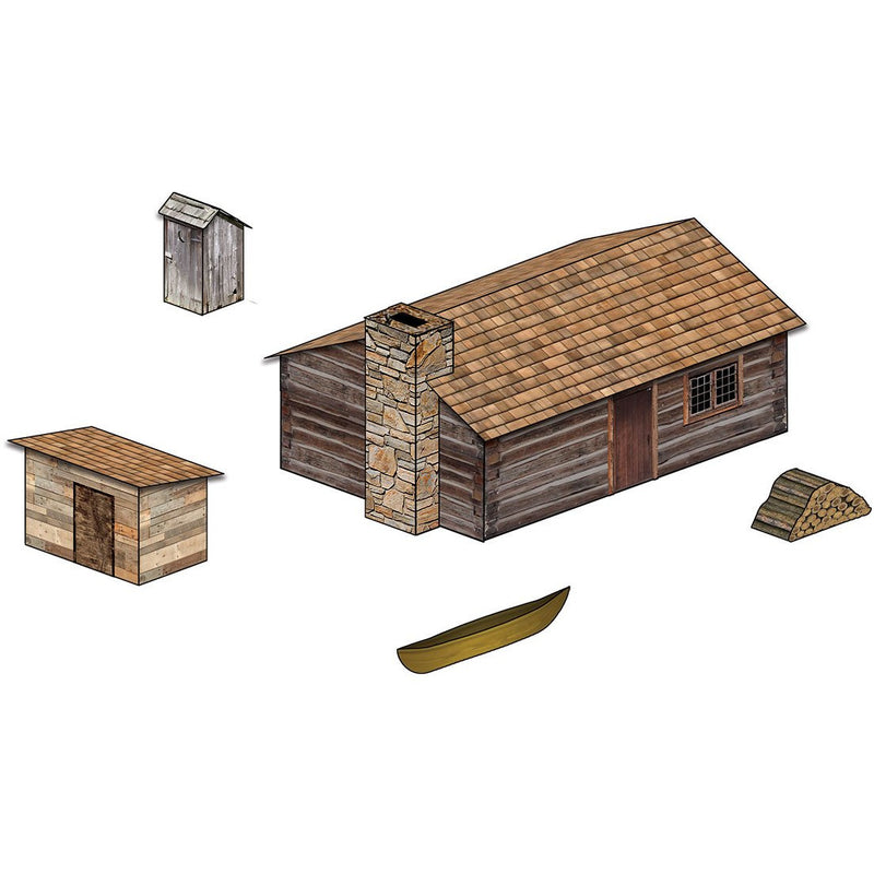 WOODLAND SCENICS Cabin Kit