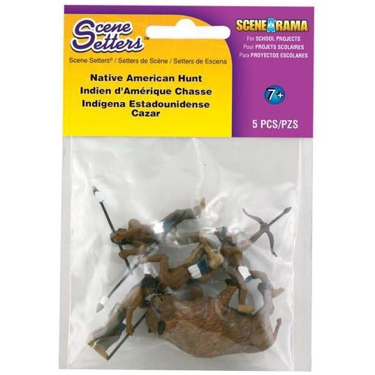 WOODLAND SCENICS Native American Hunt Scene Setters