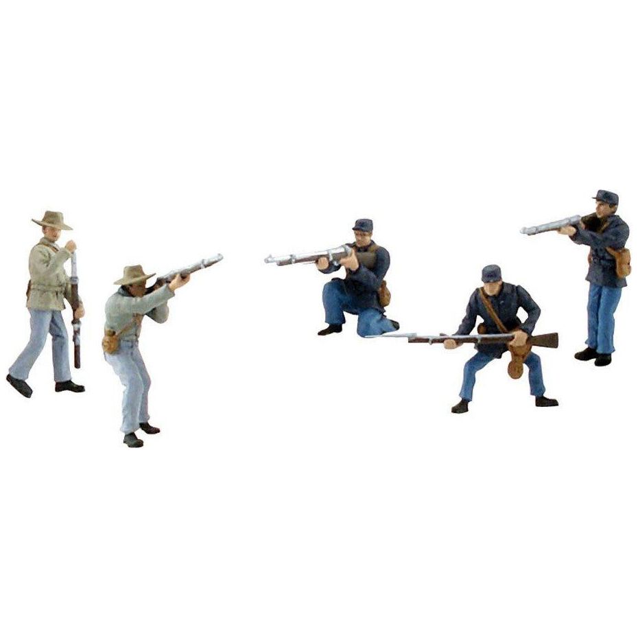 WOODLAND SCENICS American Civil War Soldiers Scene Setters