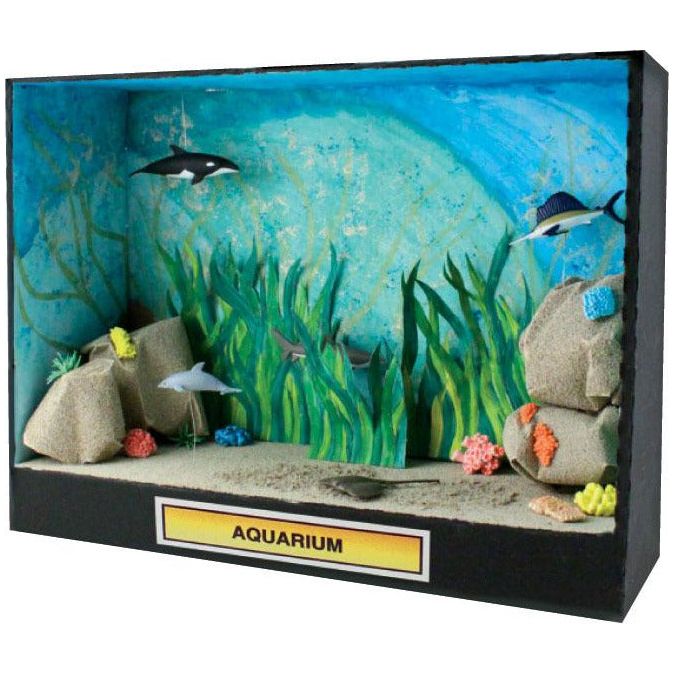 WOODLAND SCENICS Marine Life Scene Setter