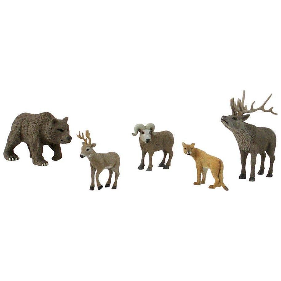 WOODLAND SCENICS North American Wildlife Scene Setters