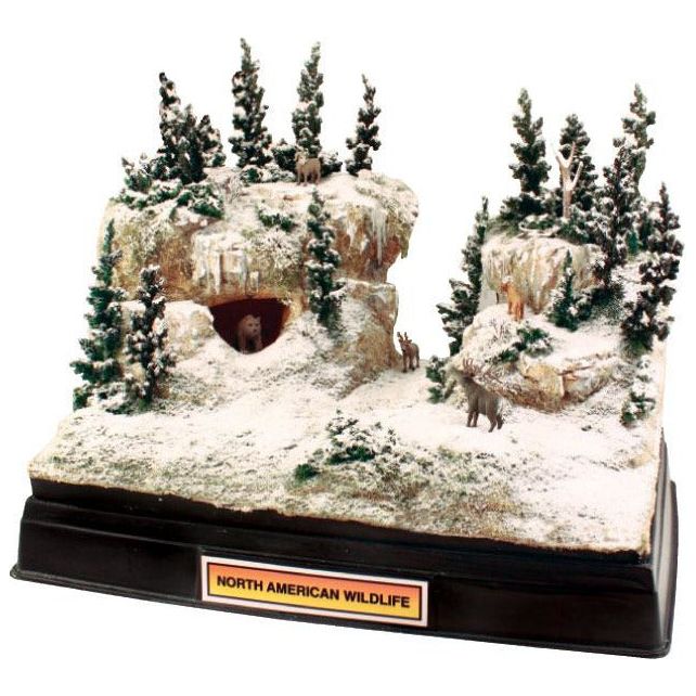 WOODLAND SCENICS North American Wildlife Scene Setters