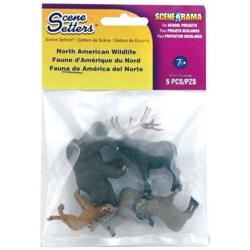 WOODLAND SCENICS North American Wildlife Scene Setters