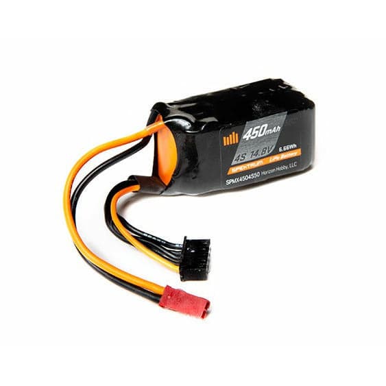 Spektrum 450mah 4S 14.8v 30c Smart G2 LiPo Battery with IC2 Connector