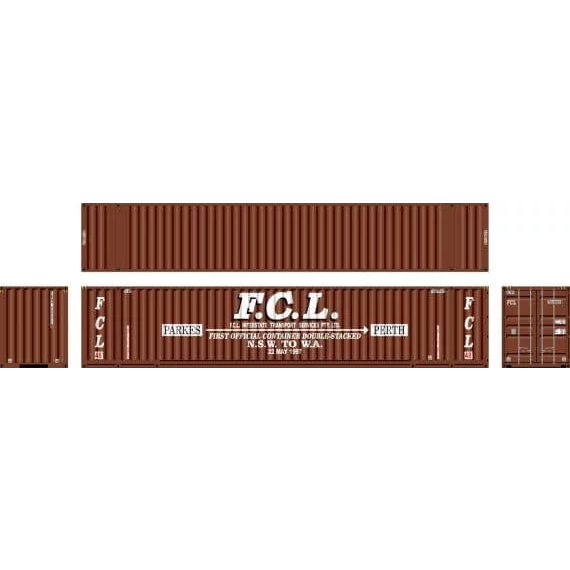 SOUTHERN RAIL 48' Container - 2 Pack F.C.L.