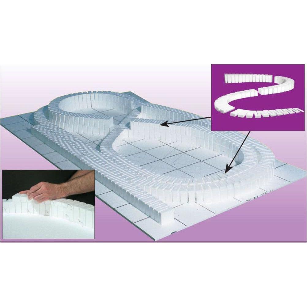 WOODLAND SCENICS 3% Incline Starter-6/Pk 3/4"Ea