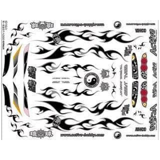 ACTIVE HOBBY ACTIVE STREET RACER Chrome Decals