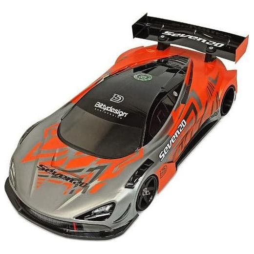 BITTYDESIGN GT12 Clear Body Shell Seven20 for 1/12 Supastox Class