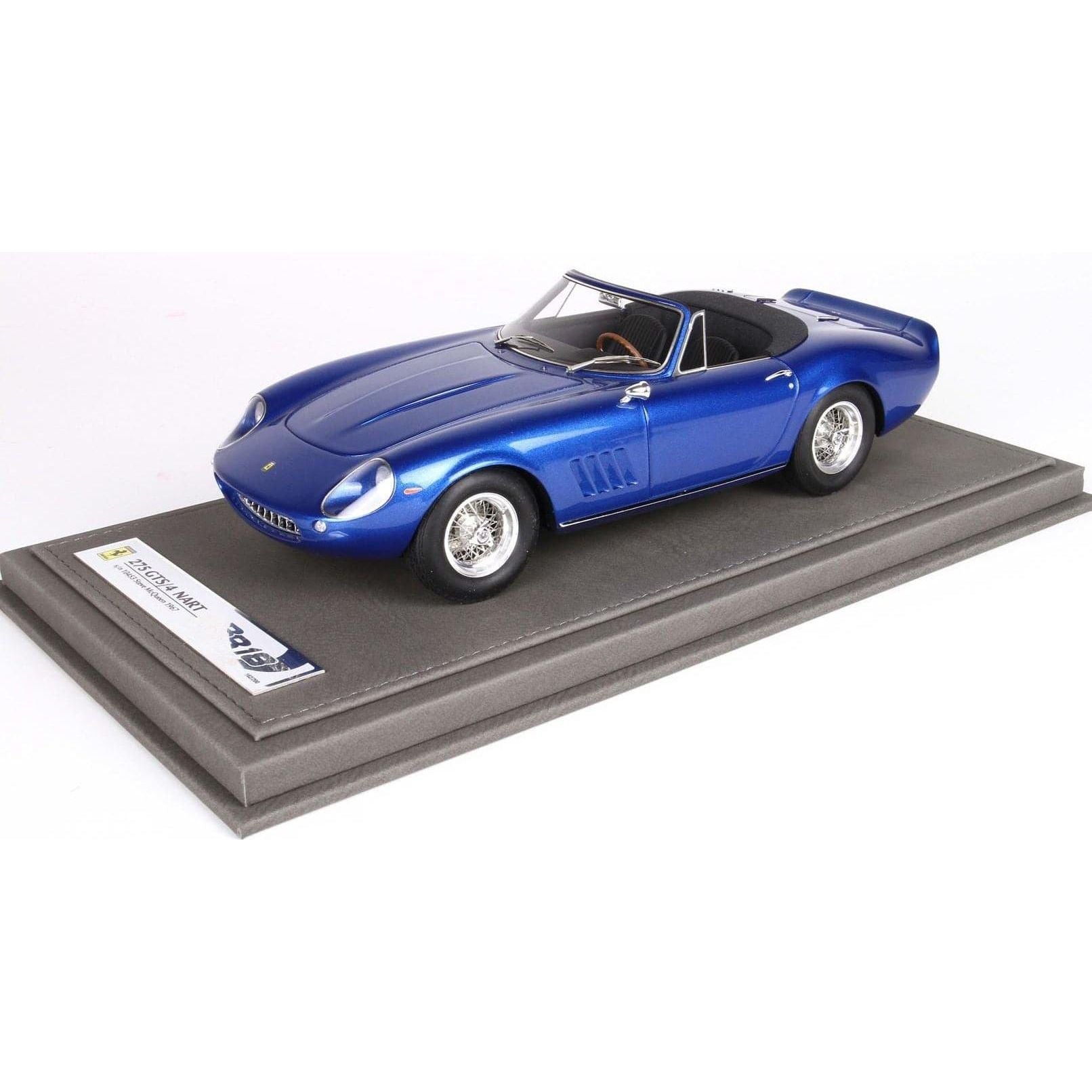 BBR 1/18 Ferrari 275 GTS/4 NART S/N 10453 Steve McQueen 1967