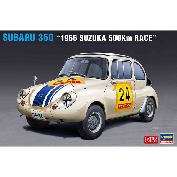 HASEGAWA 1/24 Subaru 360 "1966 Suzuka 500km Race"