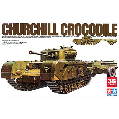TAMIYA 1/35 British Churchill Crocodile (Mk.VII) Tank