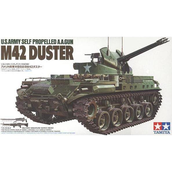 TAMIYA 1/35 M42 Duster with 3 Figures