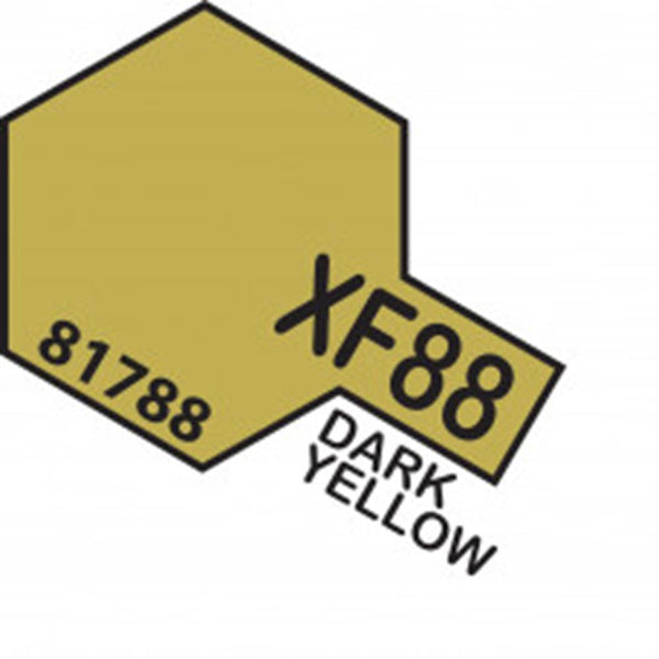 TAMIYA Acrylic Paint XF-88 Dark Yellow 2 10ml