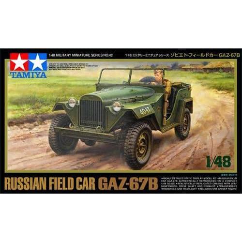 TAMIYA 1/48 Russian Field Car GAZ-67B