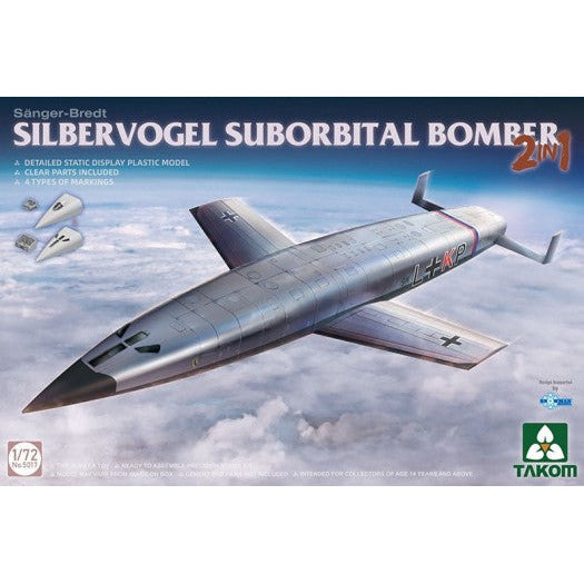 TAKOM 1/72 Silbervogel Suborbital Bomber 2 in 1
