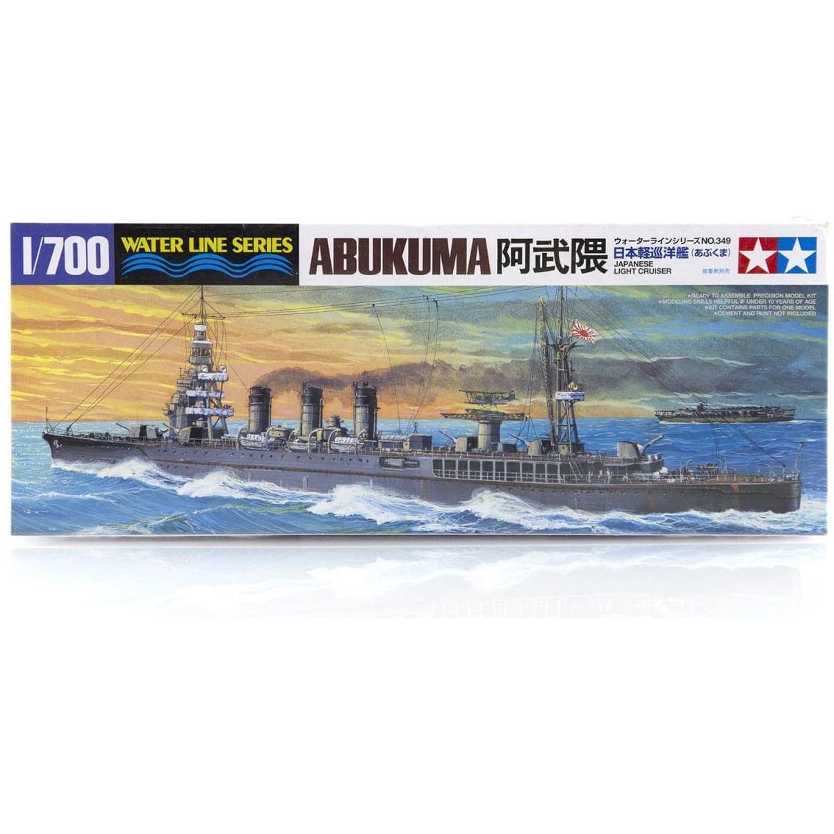 TAMIYA 1/700 Japanese Light Cruiser Abukuma