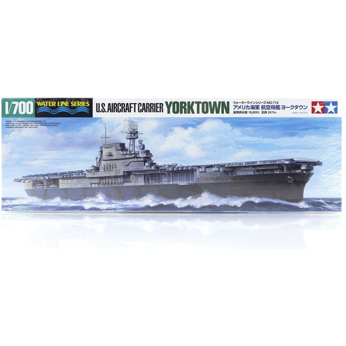 TAMIYA 1/700 U.S. Aircraft Carrier Yorktown