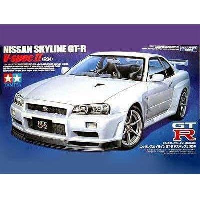 TAMIYA 1/24 Nissan Skyline GT-R R34 V-Spec II