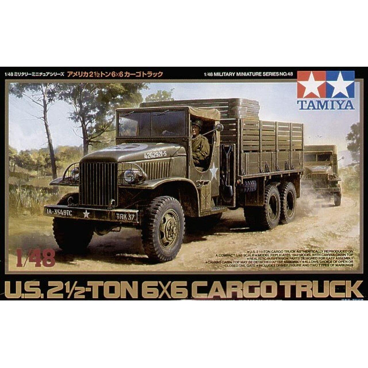 TAMIYA 1/48 U.S. 2.5ton 6x6 Cargo Truck