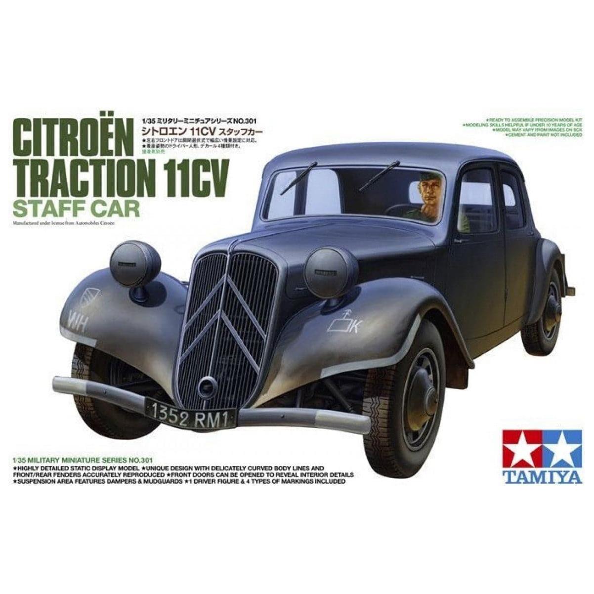 TAMIYA 1/35 Citroen Traction 11CV Staff Car