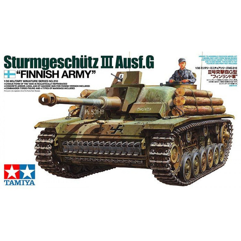 TAMIYA 1/35 Sturmgeschutz III Ausf.G "Finnish Army"