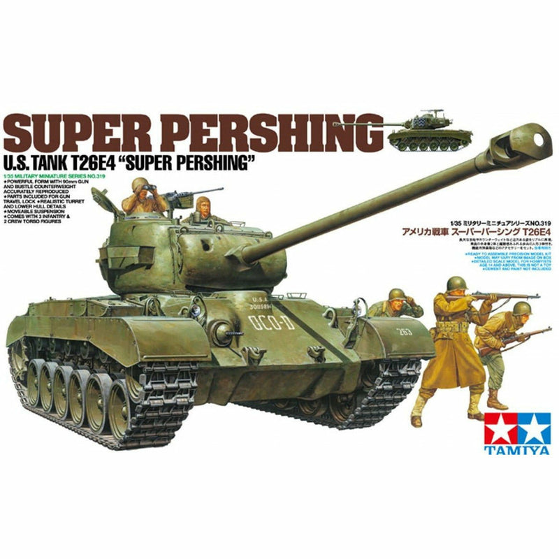 TAMIYA 1/35 Super Pershing U.S. Tank T26E4