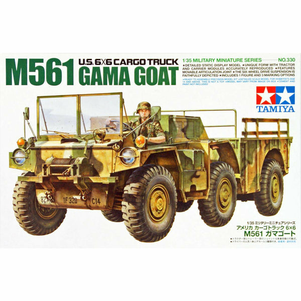 TAMIYA 1/35 U.S. 6x6 Cargo Truck M561 Gama Goat