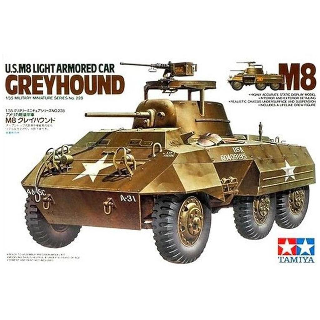 TAMIYA 1/35 U.S.M8 Light Armored Car Greyhound