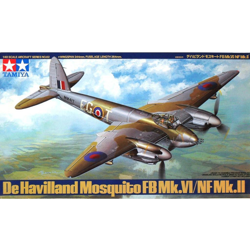 TAMIYA 1/48 De Havilland Mosquito FB Mk.VI/NF Mk.II