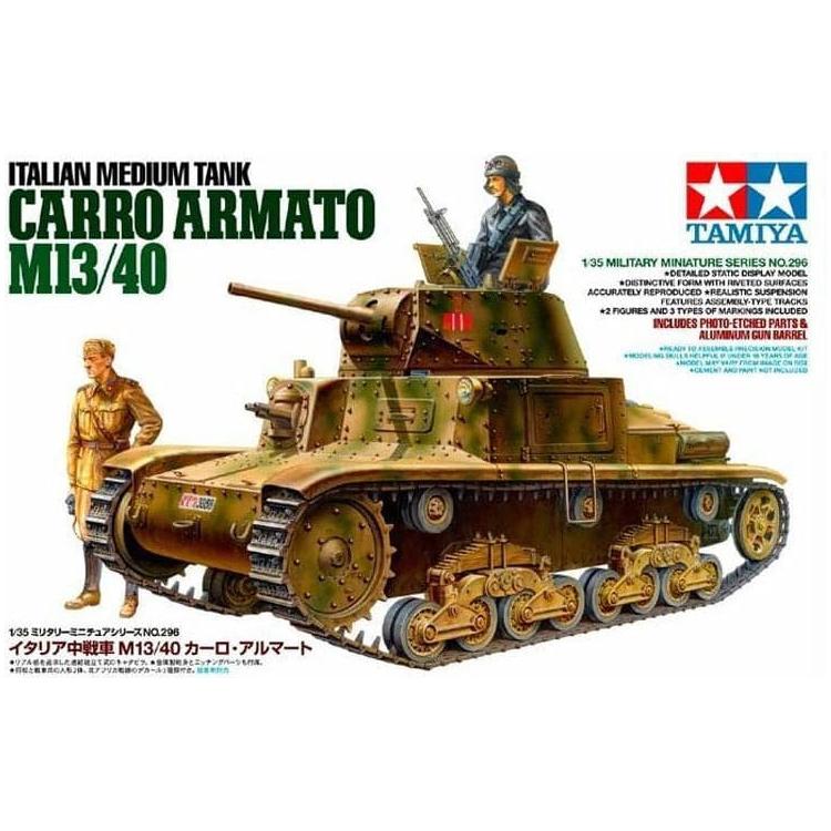 TAMIYA 1/35 Italian Medium Tank Carro Armato M13/40