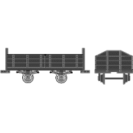 TGW TSUGAWA Open Wagon Type A Black
