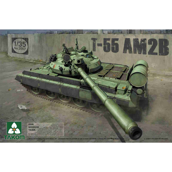 TAKOM 1/35 DDR Medium Tank T-55 AM2B
