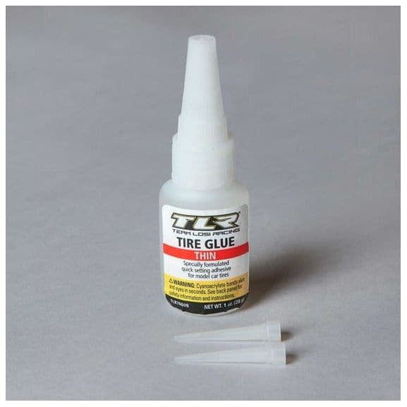 TEAM LOSI TLR Thin Tyre CA Glue, 1oz