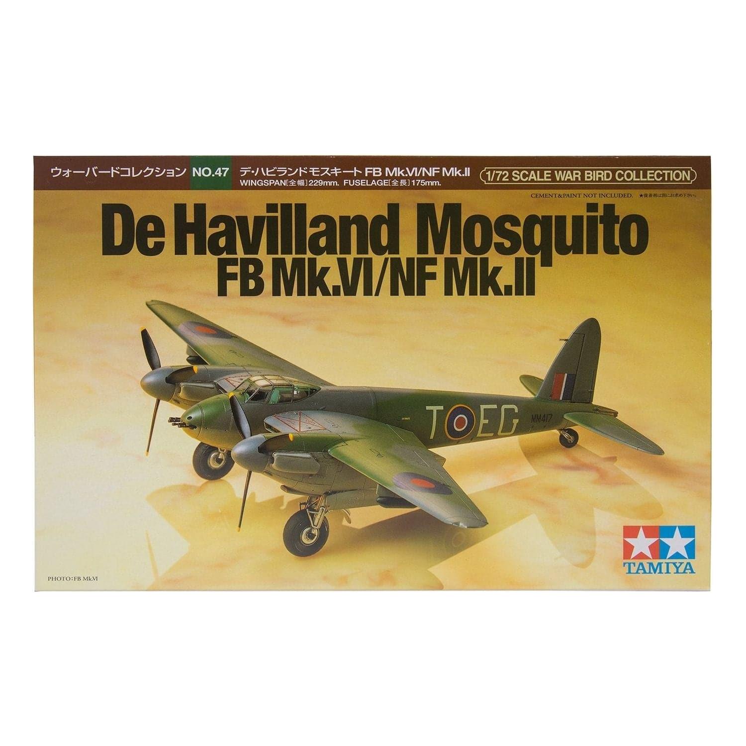 TAMIYA 1/72 De Havilland Mosquito FB Mk.VI/NF Mk.II