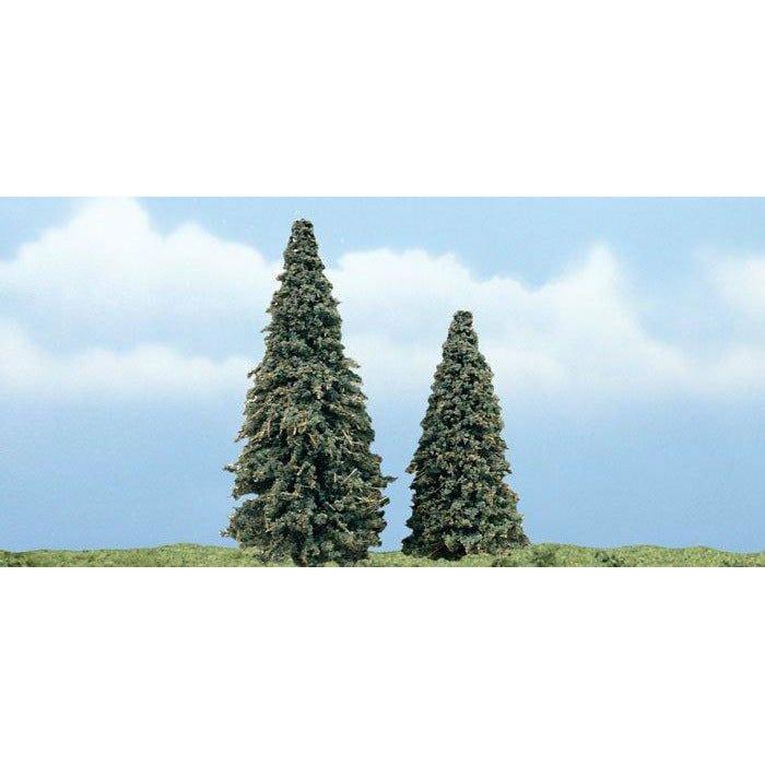 WOODLAND SCENICS 3"-4" Premium Conifer (2/Pk)