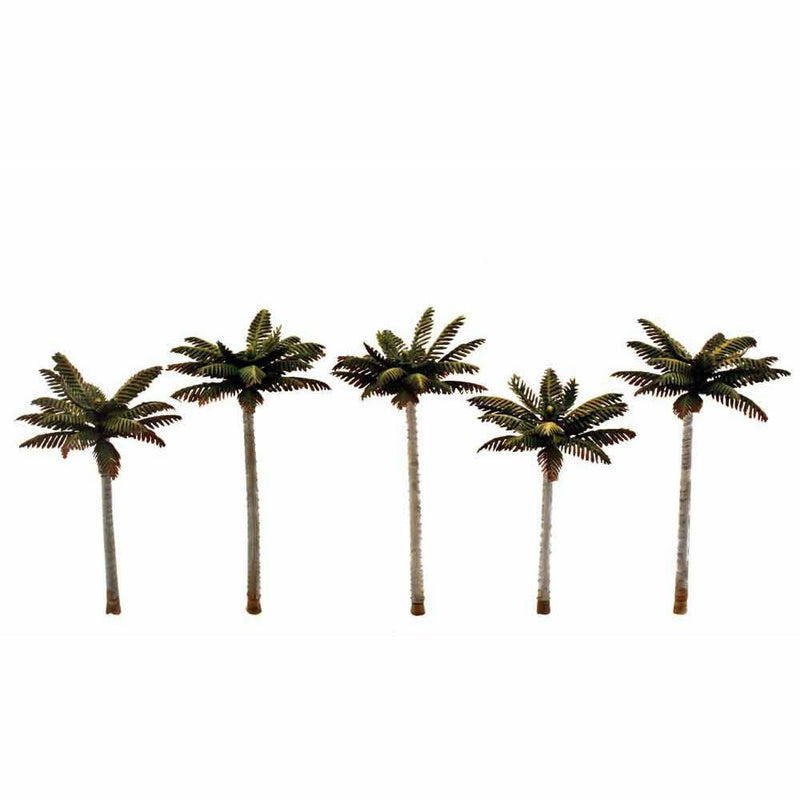 WOODLAND SCENICS 3"-3" Classic Small Palm Trees (5/Pk)