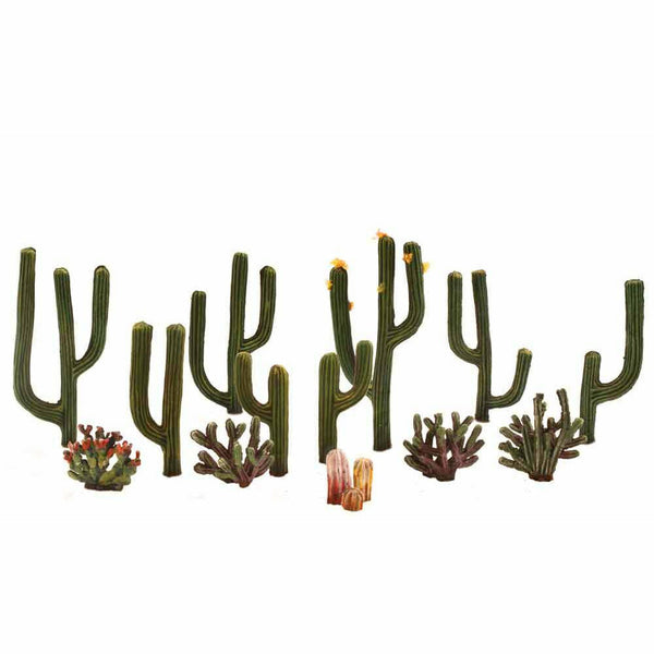 WOODLAND SCENICS 1"-2" Classic Cactus Plants 1(3/Pk)