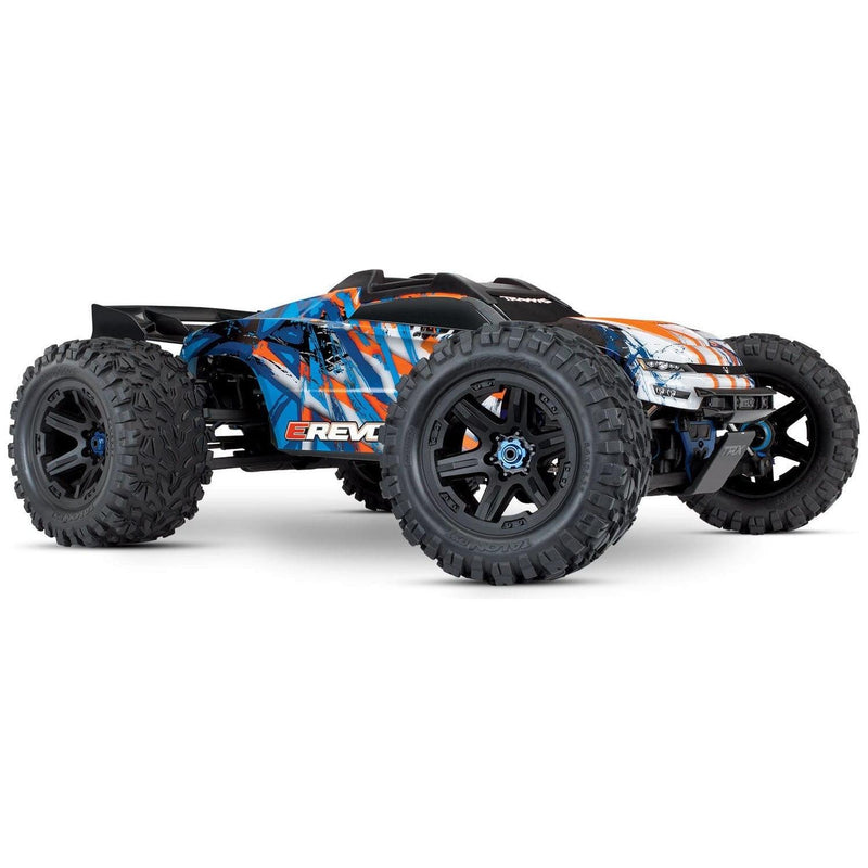 TRAXXAS 1/10 E-Revo VXL 4WD Brushless Monster Truck - Orang