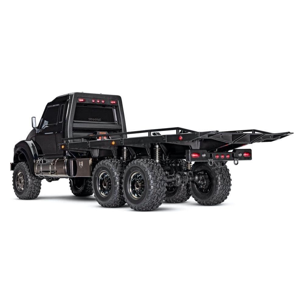 TRAXXAS 1/10 TRX6 6WD Electric Flatbed Truck with Winch, Ready-To Drive Black