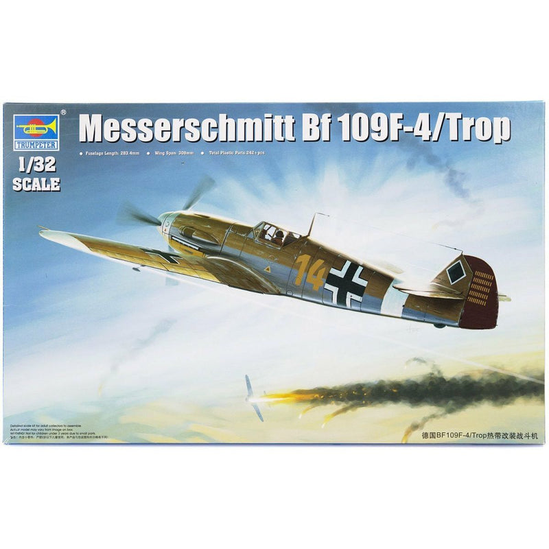 TRUMPETER 1/32 Messerschmitt Bf 109F-4/Trop