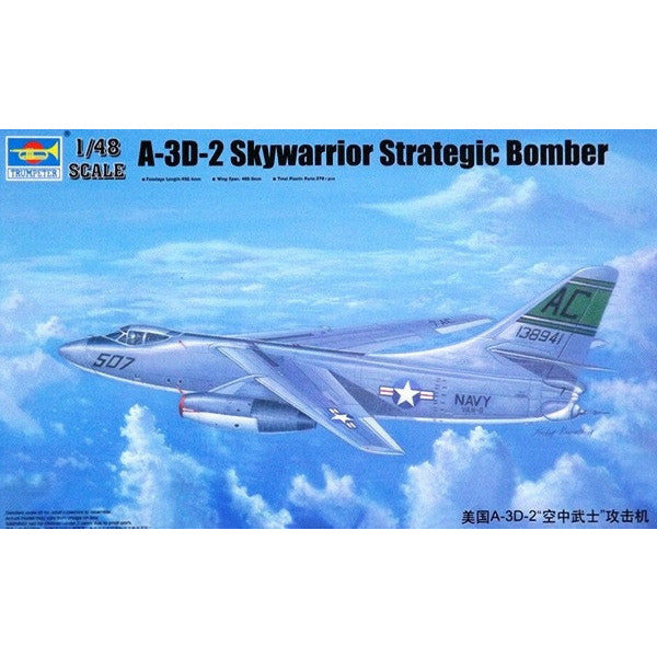 TRUMPETER 1/48 A-3D-2 Skywarrior Strategic Bomber