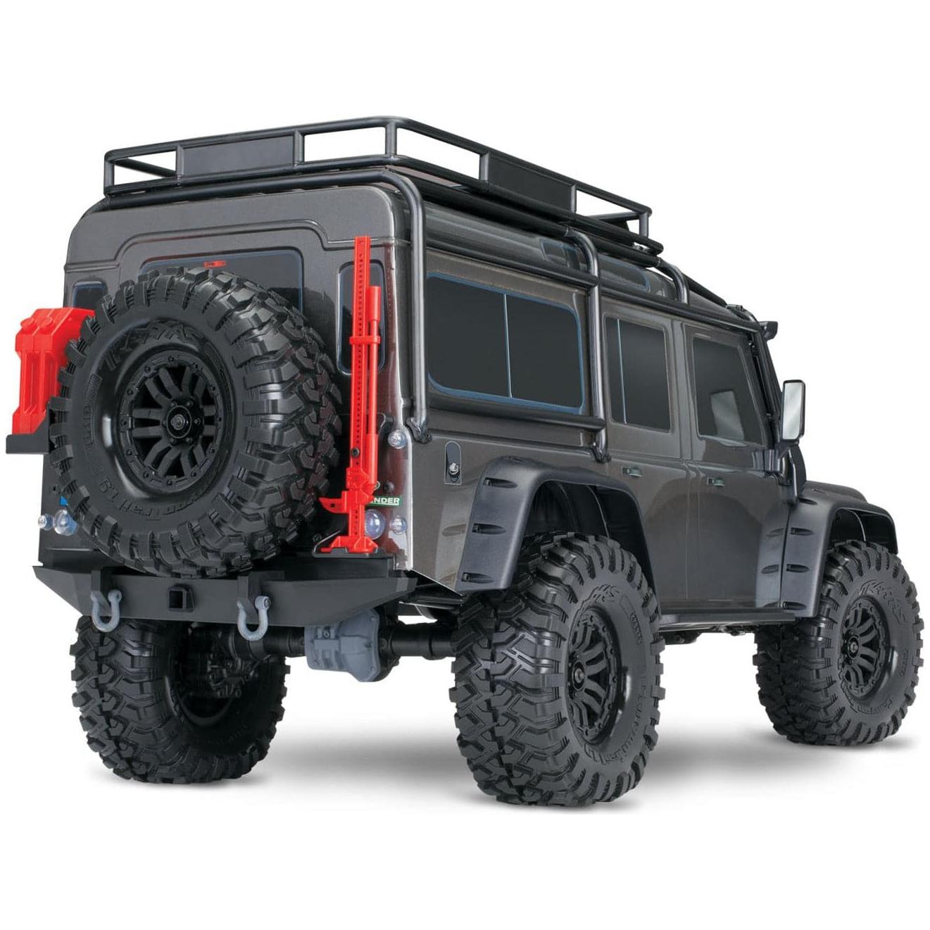 TRAXXAS 1/10 TRX-4 Scale & Trail Crawler Land Rover - Silver Brushed
