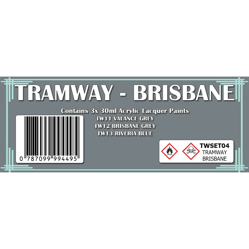 SMS Premium Brisbane Tram Colour Set