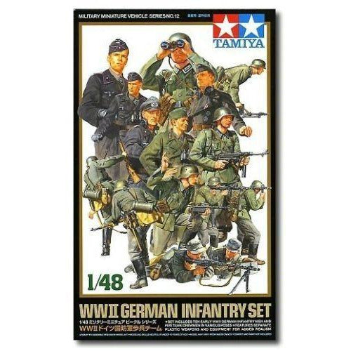 TAMIYA 1/48 WWII German Infantry Set