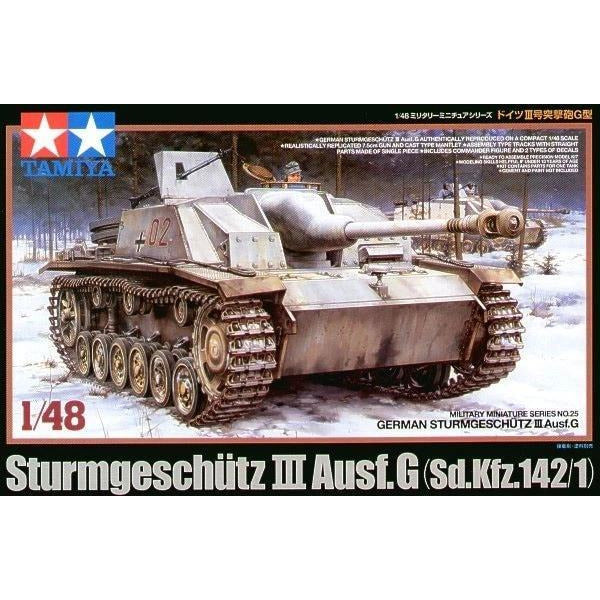 TAMIYA 1/48 Sturmgeschutz III Ausf.G (Sd.Kfz.142/1)
