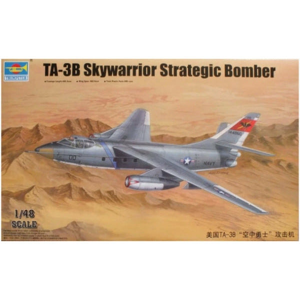 TRUMPETER 1/48 TA-3B Skywarrior Strategic Bomber